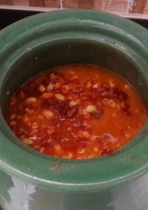 عکسی از دستور آبگوشت کاشونی (لوبیا سفید)