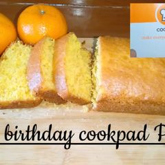 Orange pound cake A picture of Orange pound cake.