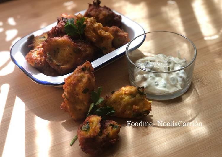 Buñuelos de coliflor 🤤