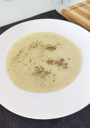 Una foto de La sopa de Ratatouille