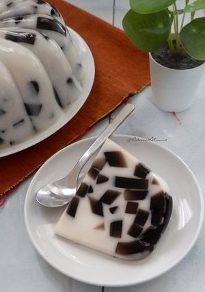 Foto resep Pudding Mozaik Cincau