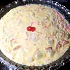 A picture of Mango  fruity yougurt.