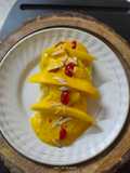 আমক্ষীরে শাহী টুকরা (aam kheere shahi tukra recipe in Bengali)