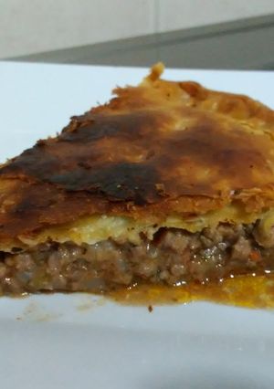 Una foto de Tarta de carne picada