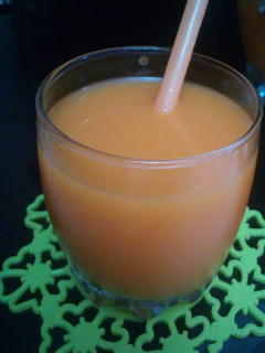 صورة لوصفة عصير الجزر🥕🍋🍹