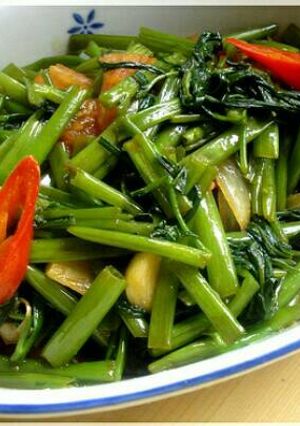 Foto resep Tumis kangkung saus tiram