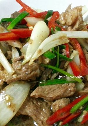 รูปของ หมูผัดพริกสด