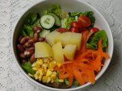 Gambar salad sayuran sehat