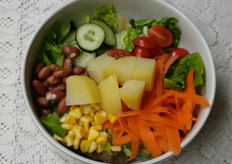 Cara Menyiapkan Dressing Sehat Salad Sayur #SaladAction Menggugah Selera