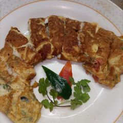 Cheese omelette roll A picture of Cheese omelette roll.