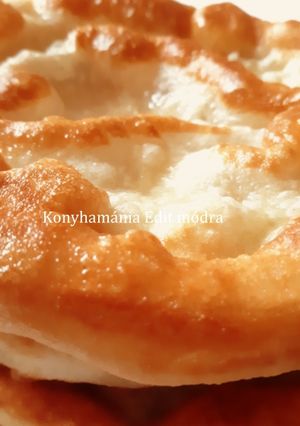 Gyors lángos recept fotója
