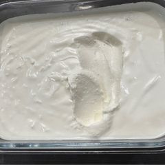 A picture of Worlds Best home made Greek style yogurt - so CHEAP !!! Belive me !!!!!.