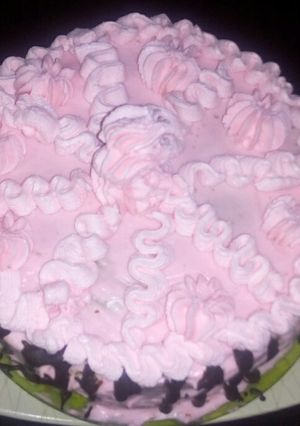 Foto resep Zebra Cake Tart
