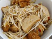 A picture of fried fish cakes