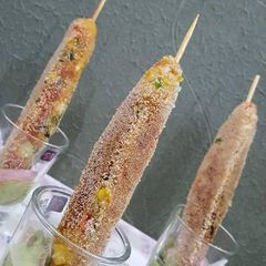 A picture of Veg. Kabab.