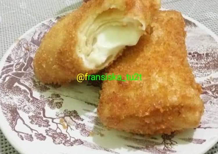 Anti Ribet, Buat Risol mayo keju sosis 🧀🥖 Enak Dan Mudah