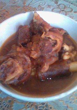 Foto resep Bulhar khas Kaliwungu (kendal) #FestivalResepAsia #Indonesia #Kaki Kambing