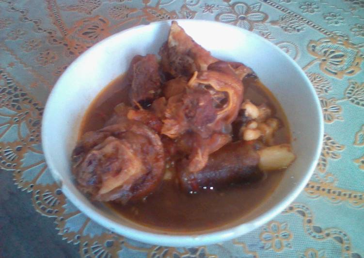 Langkah Mudah untuk Menyiapkan Bulhar khas Kaliwungu (kendal) #FestivalResepAsia #Indonesia #Kaki Kambing yang Menggugah Selera