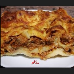 A picture of Mince Lasagne.