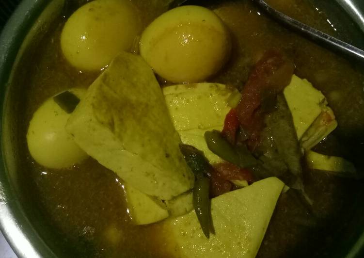 Tahu telur msk kuning