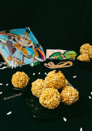 A picture of મમરા લાડુ.(Mamra ladoo Recipe in Gujarati).