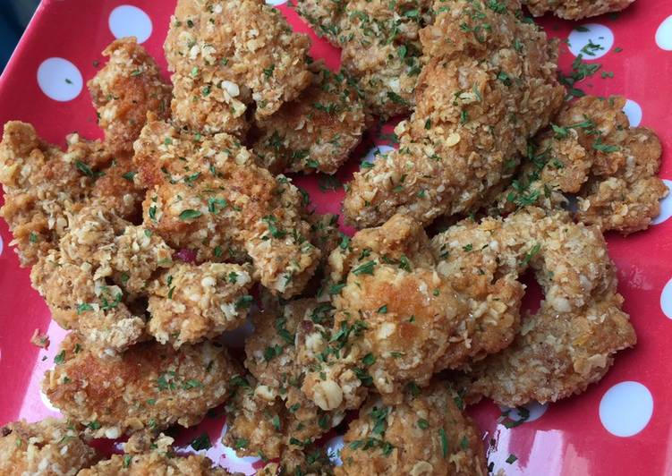 Oatmeal Chicken Crusted