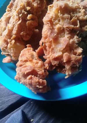 Foto resep Ayam kentucky kriuknya tahan lama