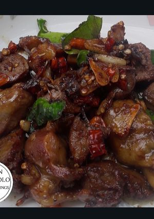 Foto resep Ati ampela pedes enak