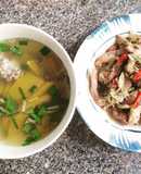 Vịt xào xả ớt