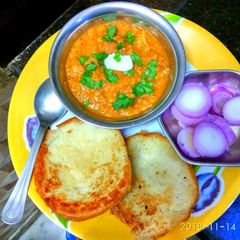 A picture of Pav bhaji.