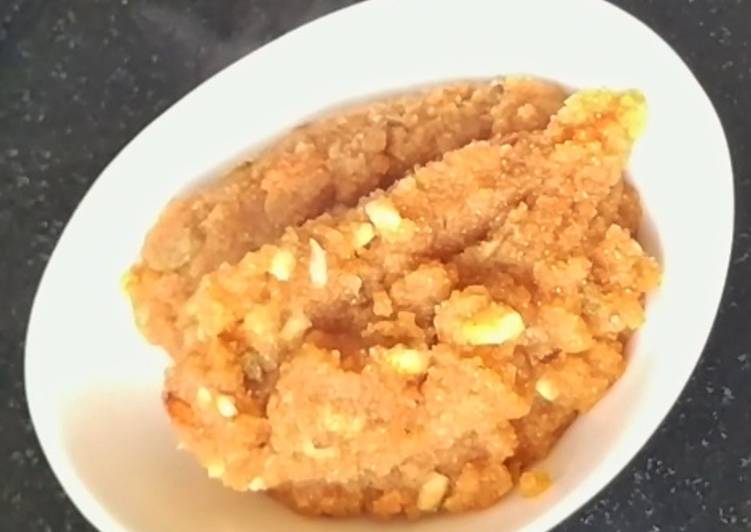 Recipe of Homemade Zero Oil Suji ka Halwa