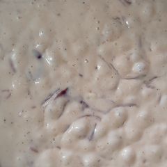 A picture of Bèchamel sauce.