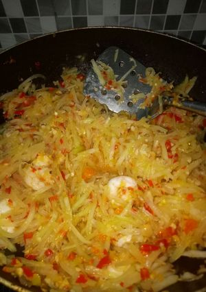 Foto resep Tumis pedas pepaya muda
