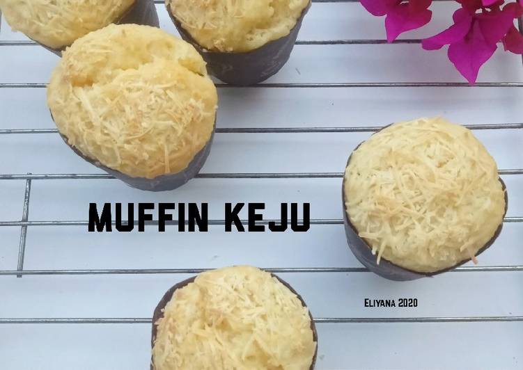 Muffin keju (no mixer)