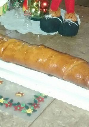 Una foto de Pan de jamón