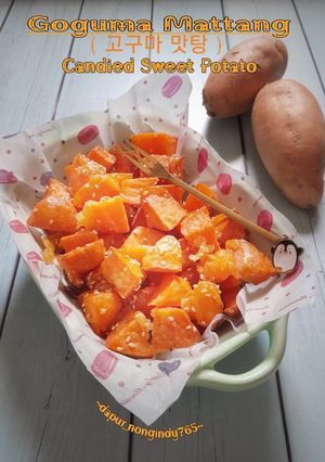 Foto resep Goguma Mattang (고구마 맛탕) Candied Sweet Potato