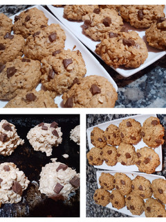 صورة لوصفة كوكيز الشوفان 🍪🍪 بالزبيب
