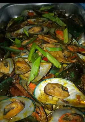 Foto resep Kerang ijo bumbu kuning #BikinRamadanBerkesan part 31