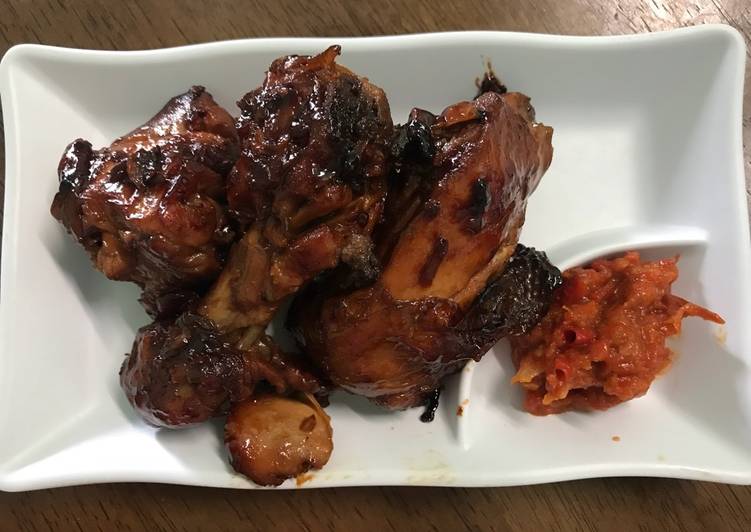 5 Resep: Ayam bakar madu panggang teflon simple, no ribet2 ✌🏻😁 yang Bisa Manjain Lidah!
