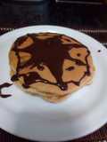 Tortitas proteicas con sirope proteico
