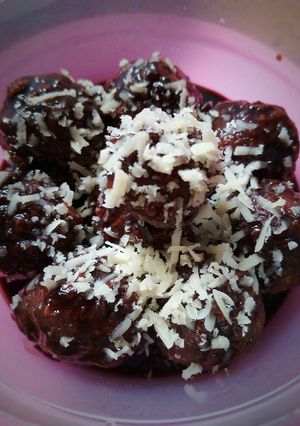Foto resep Bola bola biskuit coklat