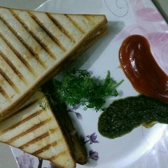 Veg grilled sandwich A picture of Veg grilled sandwich.