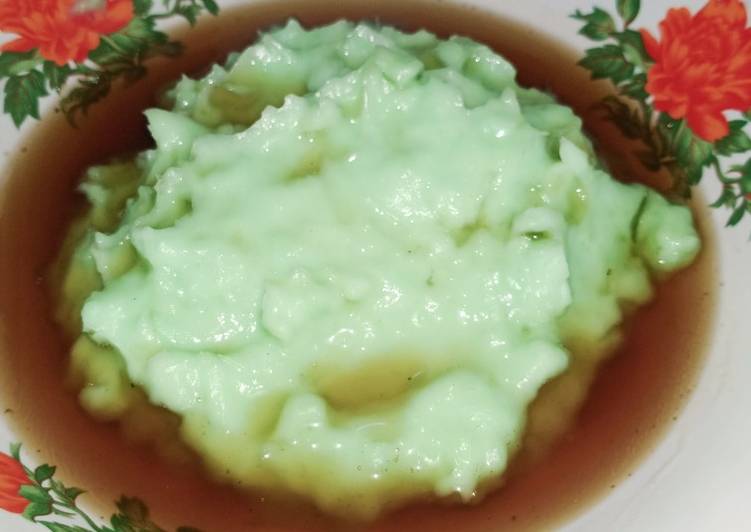 Bubur sumsum pandan