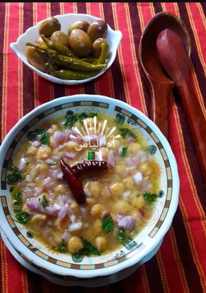 صورة لوصفة حمص دوبل زيت