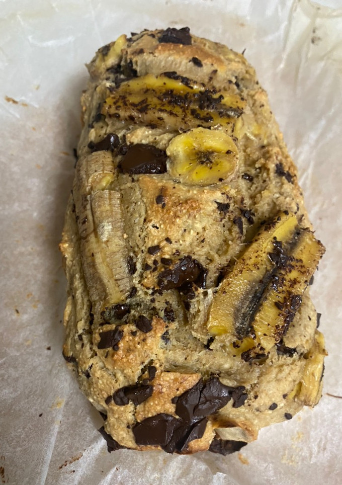 Una foto de Pan de plátano y avena 🍌🍫