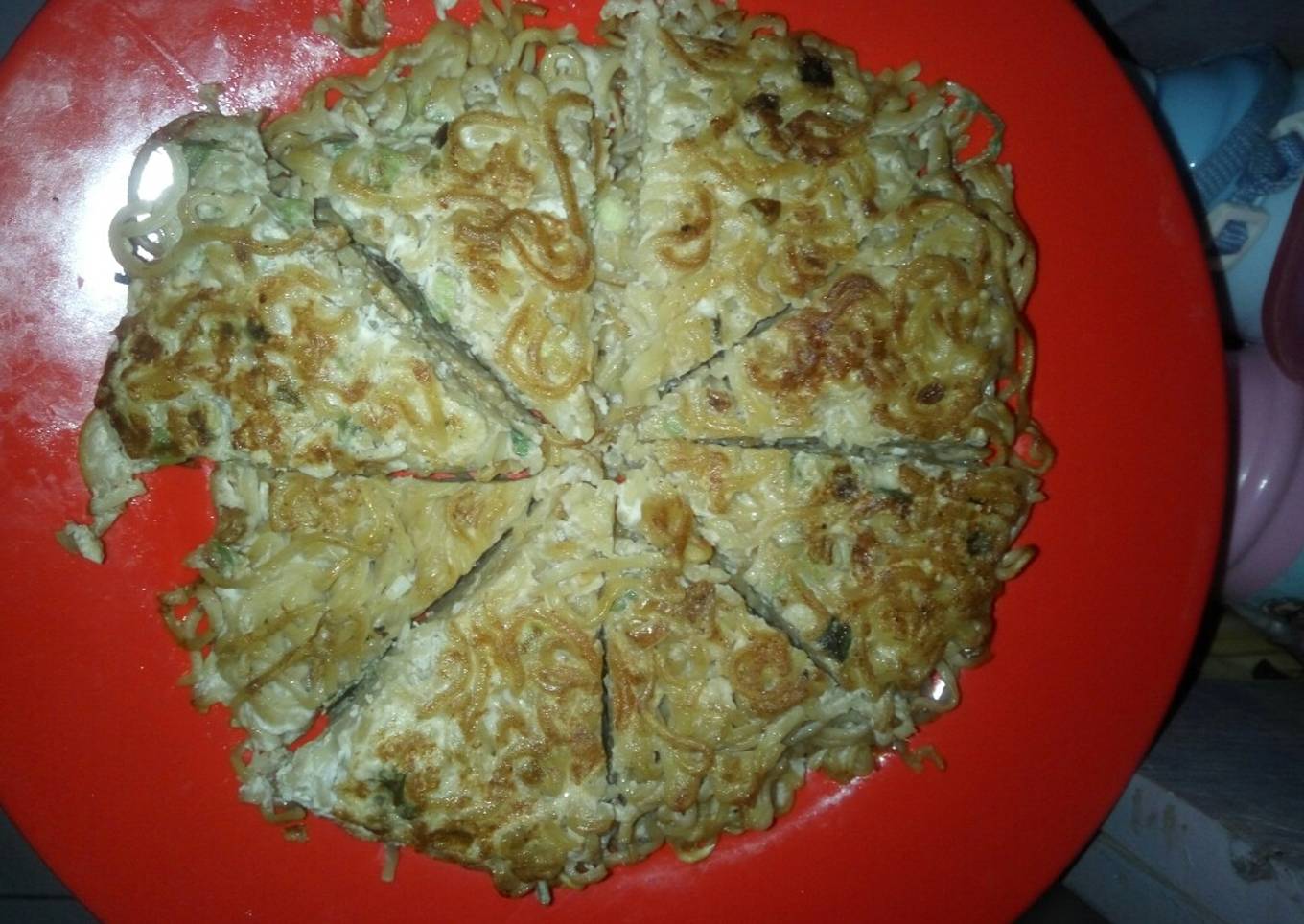 Pizza mie instan