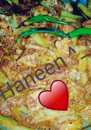 صورة لوصفة صينيه صدور الدجاج مع البطاطا 😊⁦^_^⁩❤