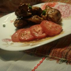 Chicken choma A picture of Chicken choma.
