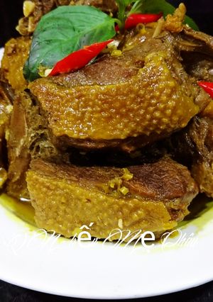 Hình của món Vịt xiêm giả cầy.