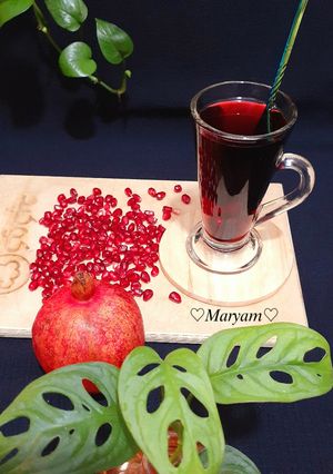 عکسی از دستور آب انار